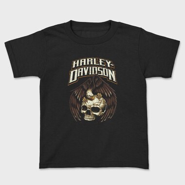 Harley Davidson Skull Eagle, Tricou Copii