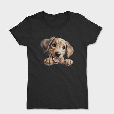 Sloughi Peeking Dog, Tricou Femei
