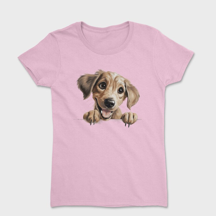 Sloughi Peeking Dog, Tricou Femei
