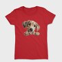 Sloughi Peeking Dog, Tricou Femei