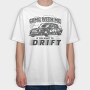 Come Drift, Tricou Oversize Barbati (Unisex)