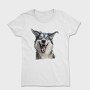 Siberian Husky Smile, Tricou Femei