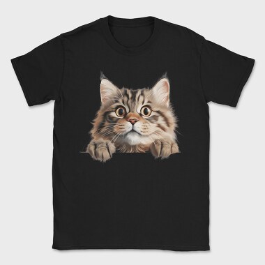 Siberian Peeking Cat, Tricou Barbati (Unisex)