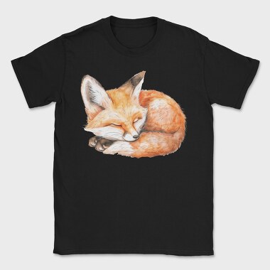 Sleepy Fox Dreams, Tricou Barbati (Unisex)