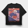 Comfy Chill Girl 2, Tricou Oversize Barbati (Unisex)