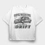 Come Drift, Tricou Oversize Barbati (Unisex)