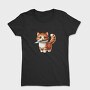 Silence Is Golden Kitten Knife, Tricou Femei