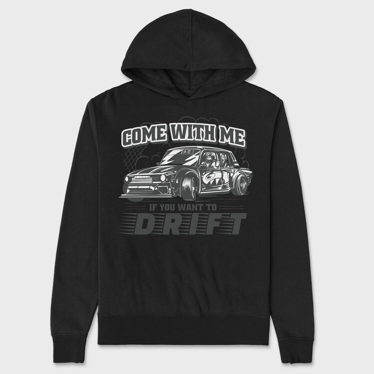 Come Drift, Hanorac Oversize Barbati (Unisex)