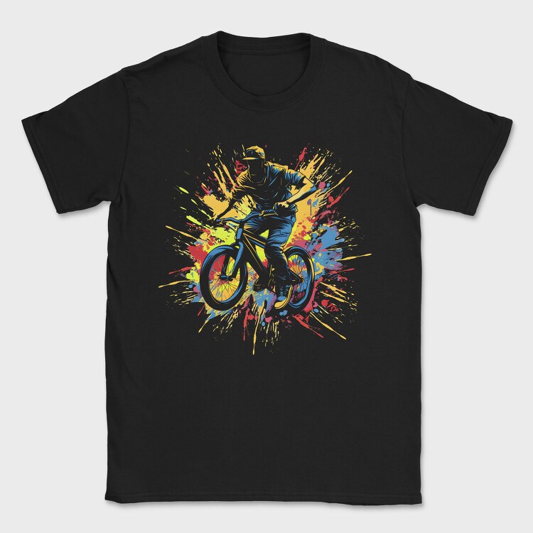 Colorful Bmx, Tricou Barbati (Unisex)