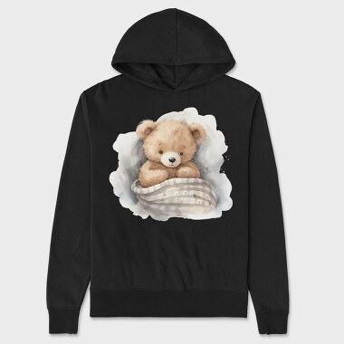 Sleepy Teddy Cuddle, Hanorac Oversize Barbati (Unisex)