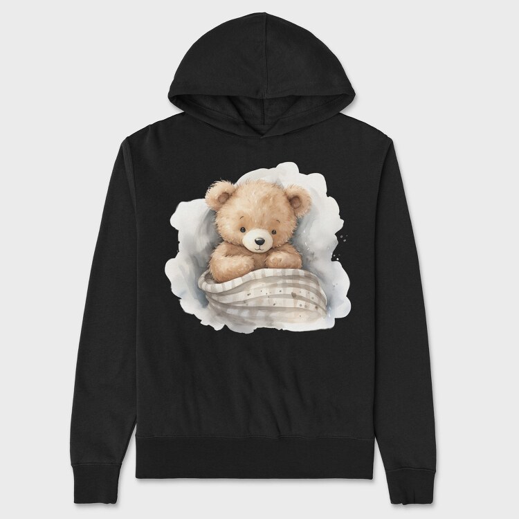 Sleepy Teddy Cuddle, Hanorac Oversize Barbati (Unisex)