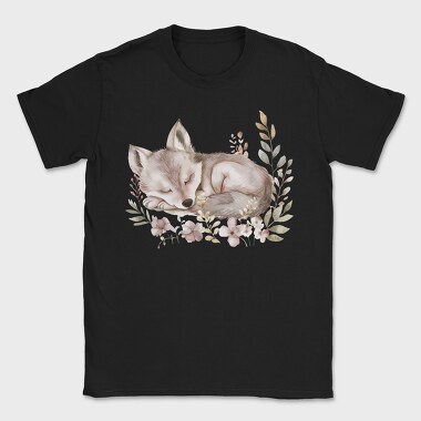 Sleepy Fox Sleep, Tricou Barbati (Unisex)