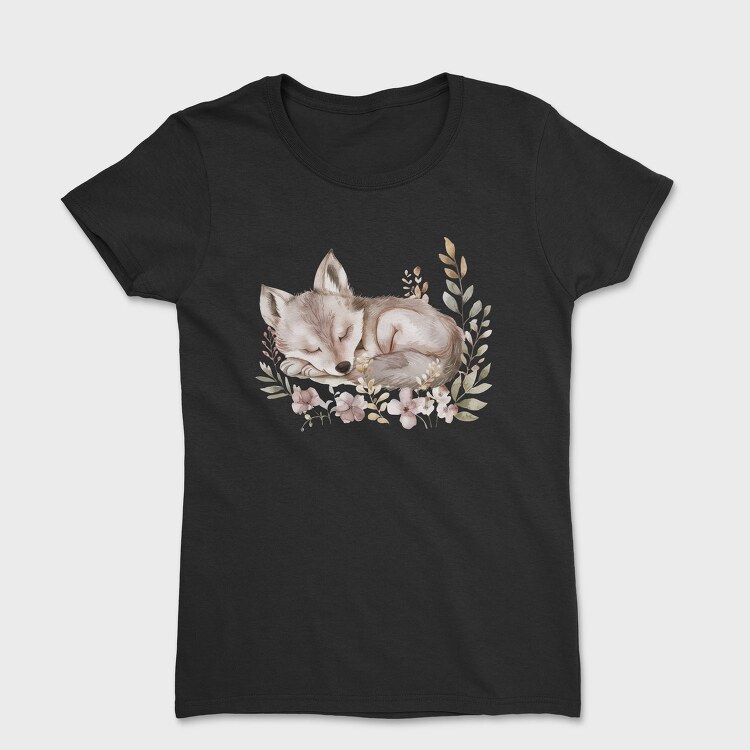 Sleepy Fox Sleep, Tricou Femei