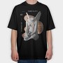 Clouds, Tricou Oversize Barbati (Unisex)