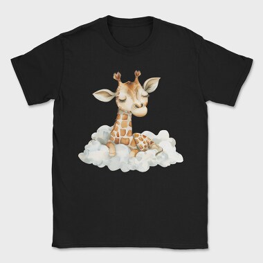 Sleepy Giraffe Cloud, Tricou Barbati (Unisex)