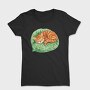 Sleepy Cat Cushion, Tricou Femei