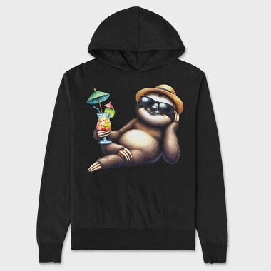 Sloth Cocktail Sunglasses, Hanorac Oversize Barbati (Unisex)