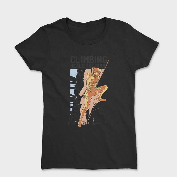Climbing Heals the Soul, Tricou Femei