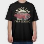 Classic Car Not Old, Tricou Oversize Barbati (Unisex)