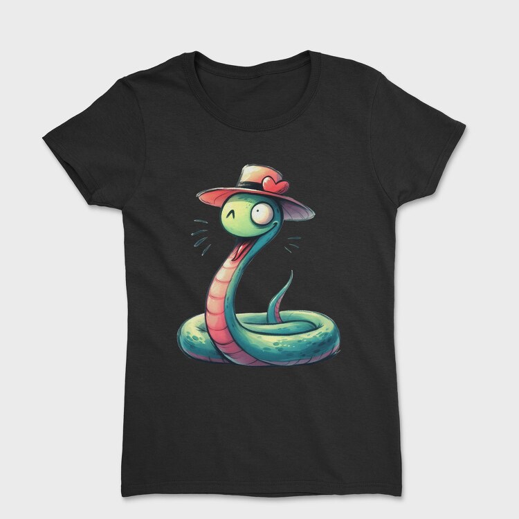 Snake Hat Smile, Tricou Femei