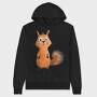 Squirrel Eyes Up, Hanorac Oversize Barbati (Unisex)