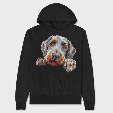 Spinone Lover, Hanorac Oversize Barbati (Unisex)