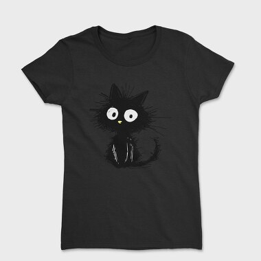 Spooky Cat Art, Tricou Femei