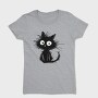 Spooky Cat Art, Tricou Femei