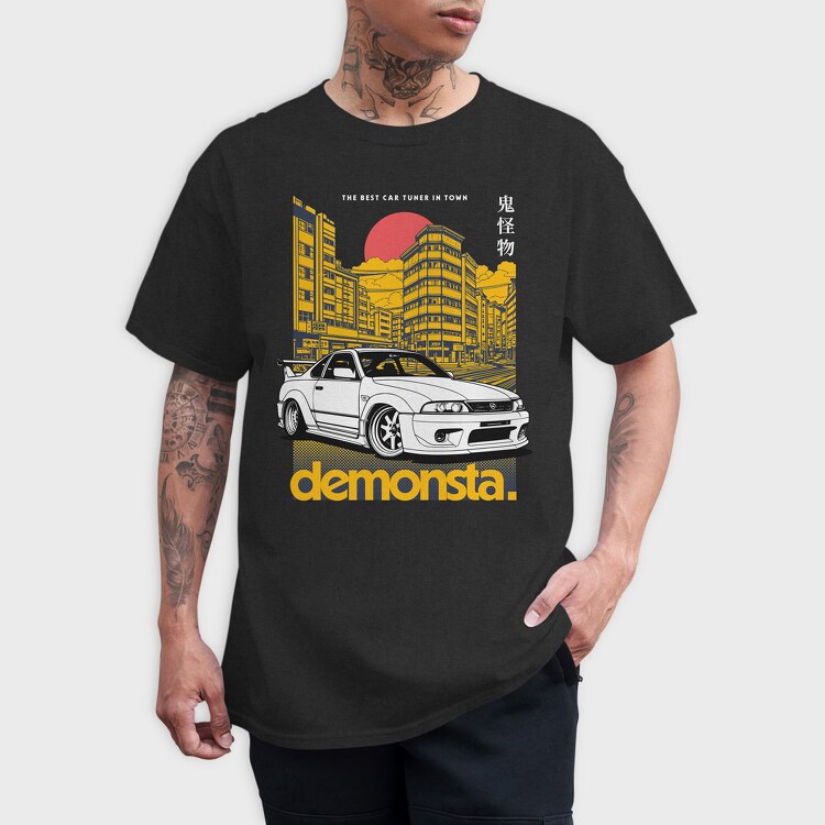 Demonsta, Tricou Barbati (Unisex)