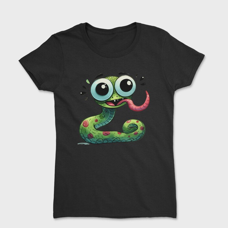Snake Tongue Out, Tricou Femei