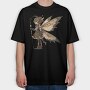 Steampunk Fairy Goggles, Tricou Oversize Barbati (Unisex)