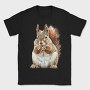 Squirrel Furry Tail, Tricou Barbati (Unisex)