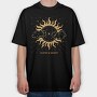 Cloudy and Bright, Tricou Oversize Barbati (Unisex)