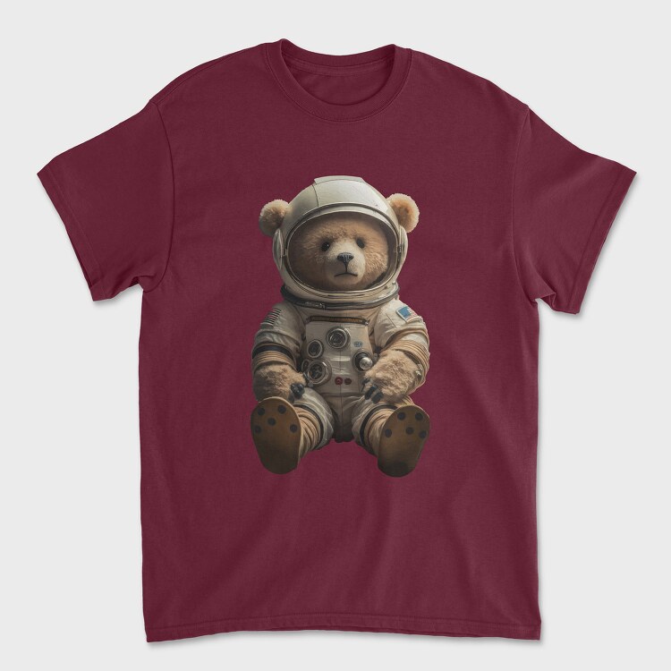 Astronaut Teddy, Tricou Barbati (Unisex)