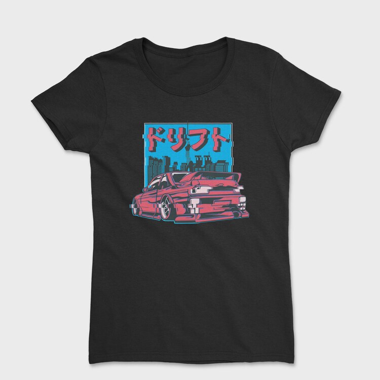 City Glitch Car, Tricou Femei