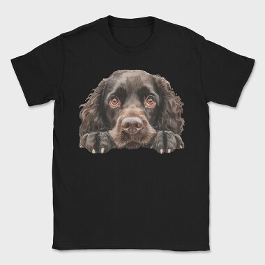 Spaniel Lover Peep, Tricou Barbati (Unisex)