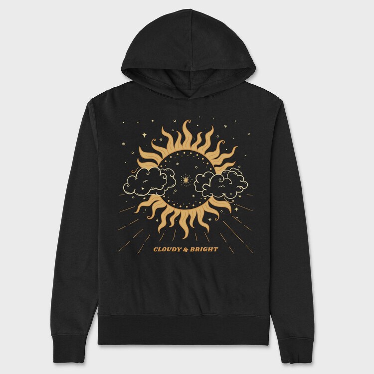 Cloudy and Bright, Hanorac Oversize Barbati (Unisex)