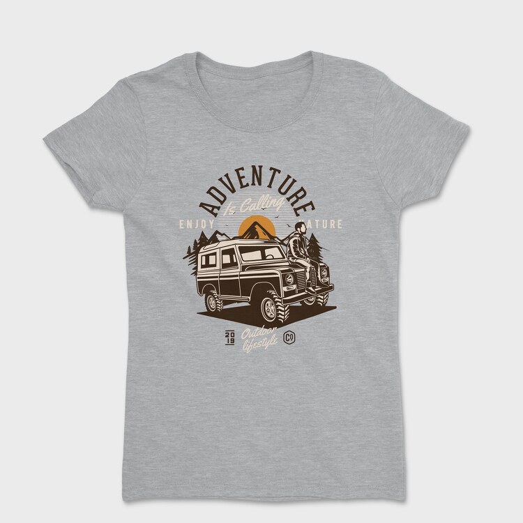 Adenture Offroad Enjoy Nature, Tricou Femei