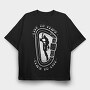 Climb to Live, Tricou Oversize Barbati (Unisex)