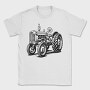 Classic Tractor, Tricou Barbati (Unisex)