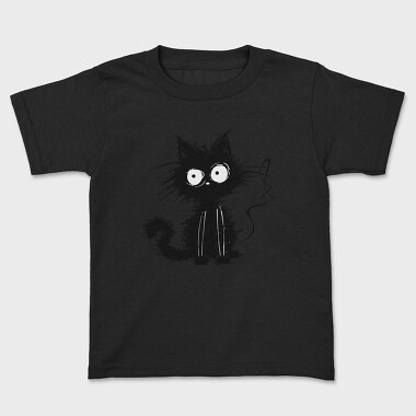 Spooky Whiskers Cat, Tricou Copii