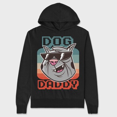 Dog daddy, Hanorac Oversize Barbati (Unisex)