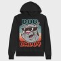 Dog daddy, Hanorac Oversize Barbati (Unisex)