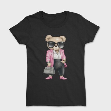 Sunglass Bear Cool, Tricou Femei