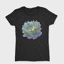Cottagecore Frogs On Leaf Boat, Tricou Femei