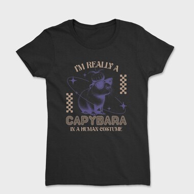 Sunglasses Capybara, Tricou Femei