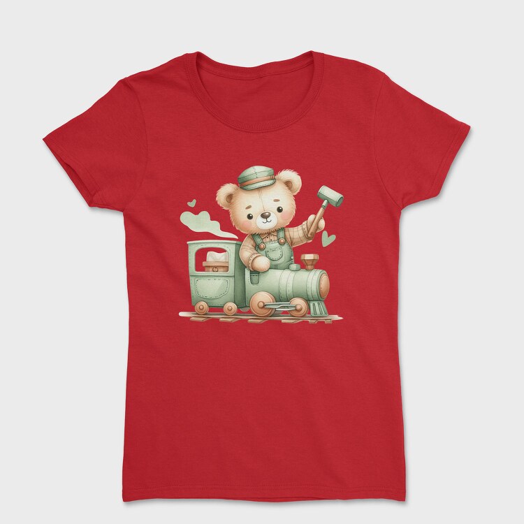 Teddy Train Mallet, Tricou Femei