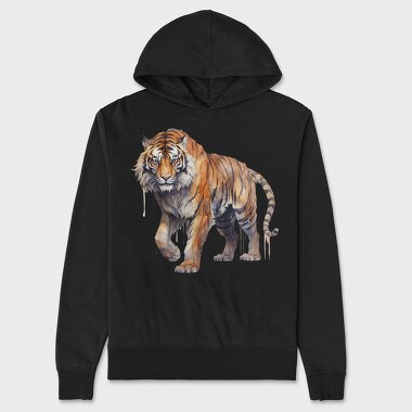 Tiger Pride Spirit, Hanorac Oversize Barbati (Unisex)
