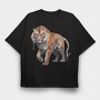 Tiger Pride Spirit, Tricou Oversize Barbati (Unisex)