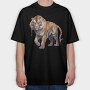 Tiger Pride Spirit, Tricou Oversize Barbati (Unisex)